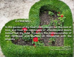 studio1world bahai inspired art - The rose of love ...